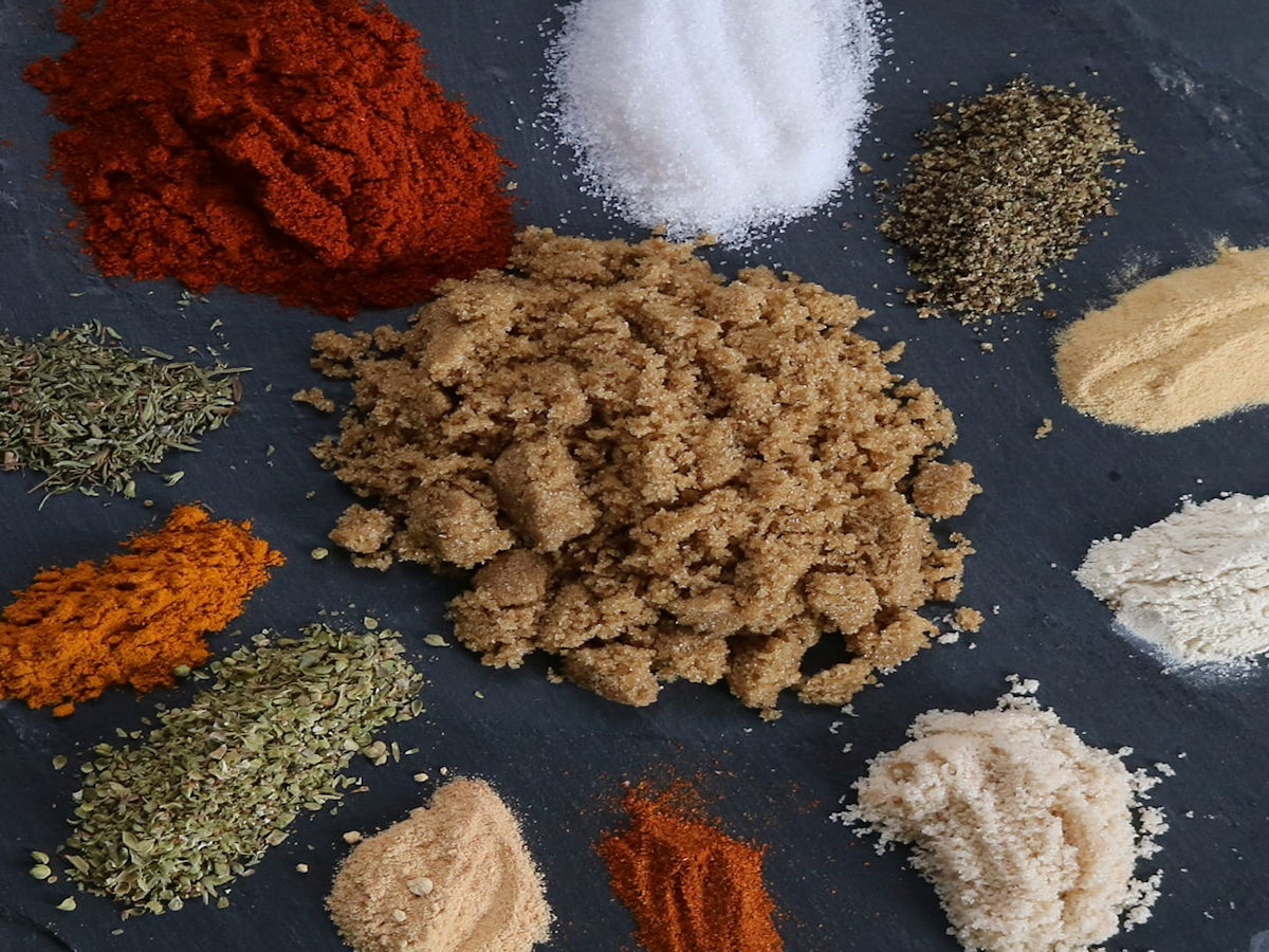 Smoky Sweet BBQ Rub Ingredients